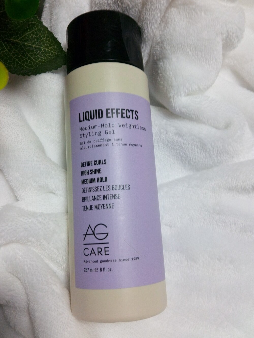 AG Care Liquid Effects Medium-Hold Weighless Styling Gel